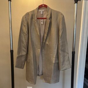 Chico's Metallic Blazer